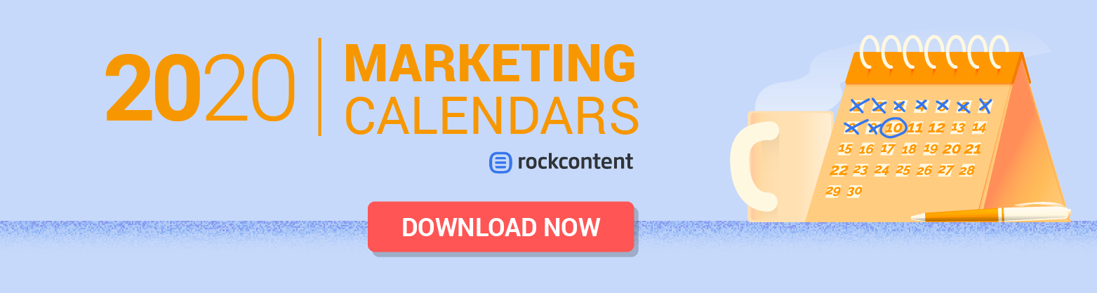 Calendarios de marketing - Banner promocional