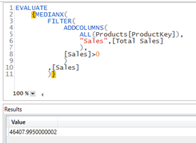 Parte 2 – Filtrado de BLANKS en una medida MEDIANX con DAX Studio