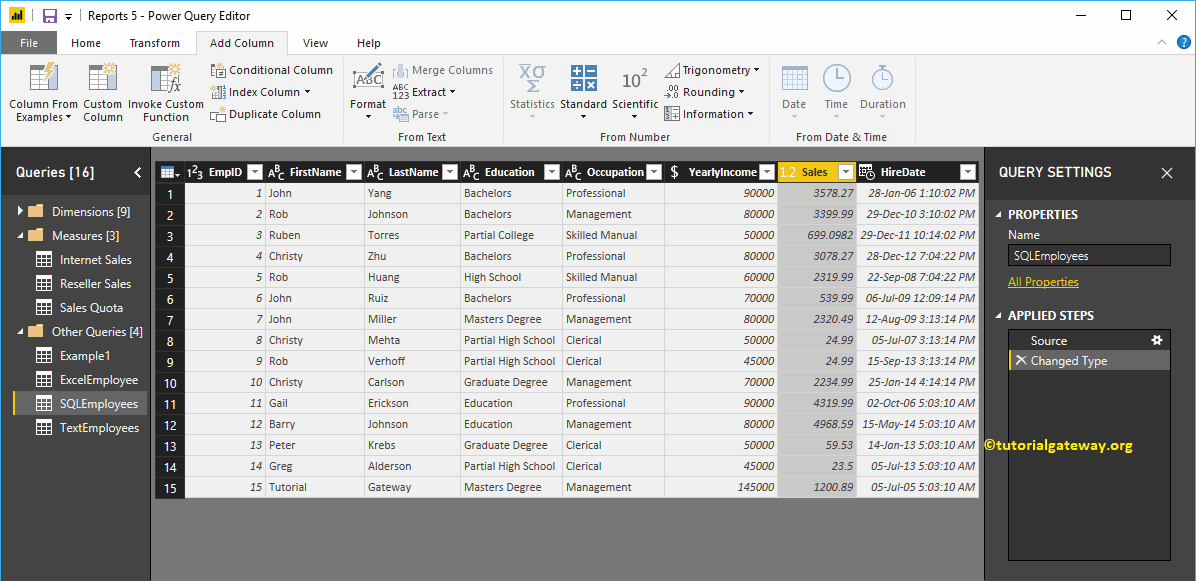 Agregar columna condicional en Power BI 2