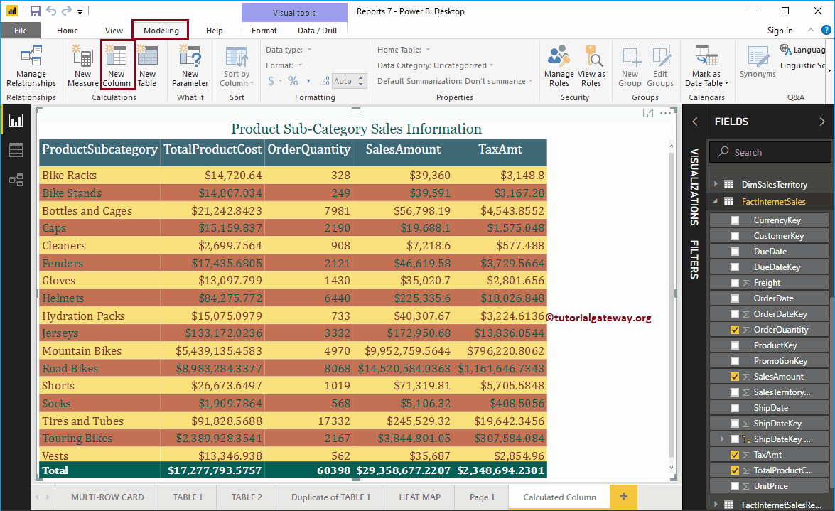 Crear columnas calculadas en Power BI 2