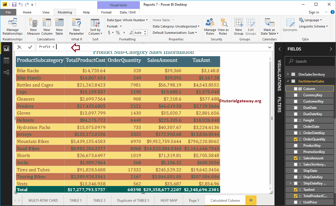 Crear columnas calculadas en Power BI 4