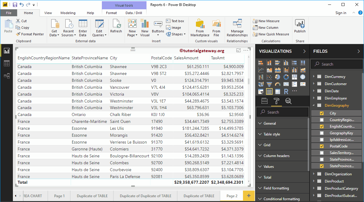 Crear tablas calculadas en Power BI 1