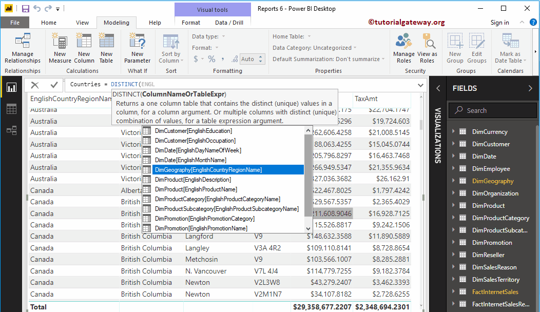 Crear tablas calculadas en Power BI 5