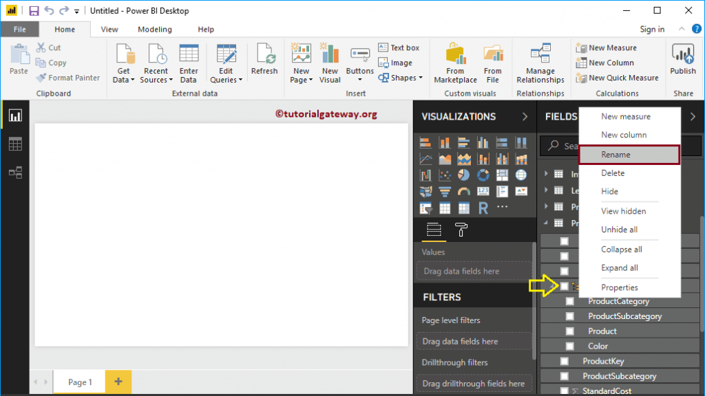 Create hierarchy in Power BI - R Marketing Digital