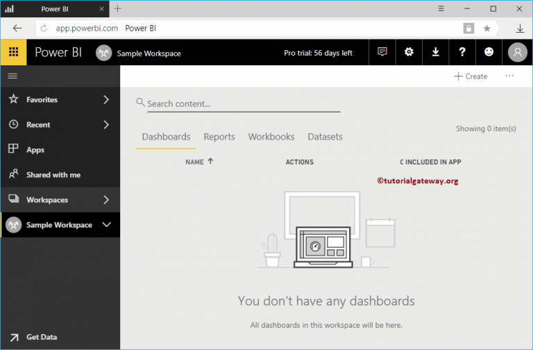 How to create a Power BI workspace - R Marketing Digital