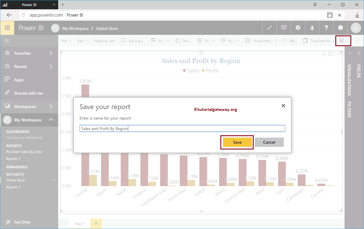Erstellen Sie einen Bericht mit Excel-Daten in Power-Bi-Workspace-7-3890316