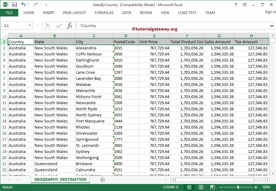 Obtener datos de Excel a Power BI 1