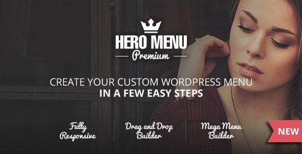 Complemento de WordPress Premium Hero Mega Menu