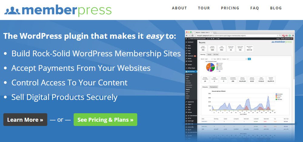 MemberPress WordPress Membresía Plugin