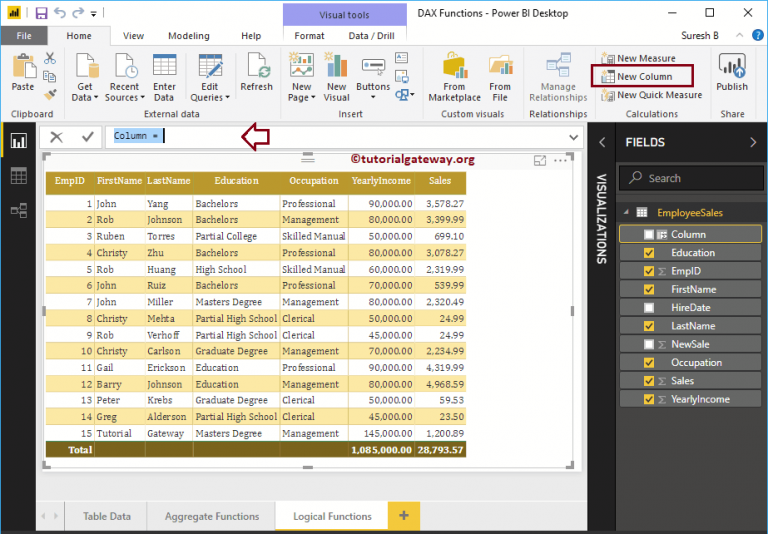 Logical functions of Power BI DAX R Marketing Digital