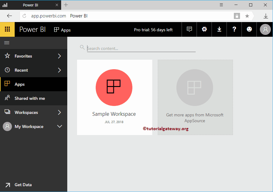 Publicar aplicación en Power BI 12