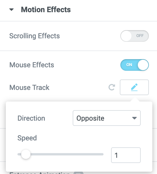 </noscript>Efectos de ratón: pista de ratón