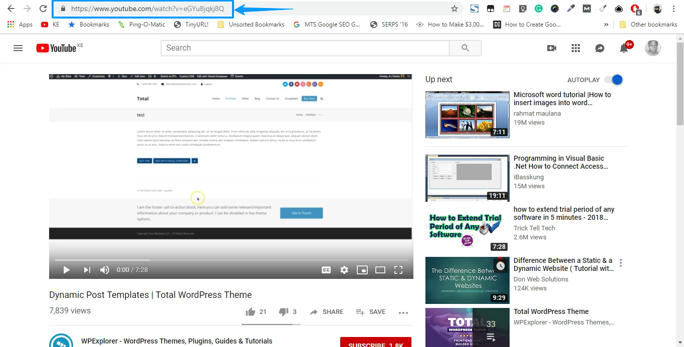 cómo agregar videos a wordpress