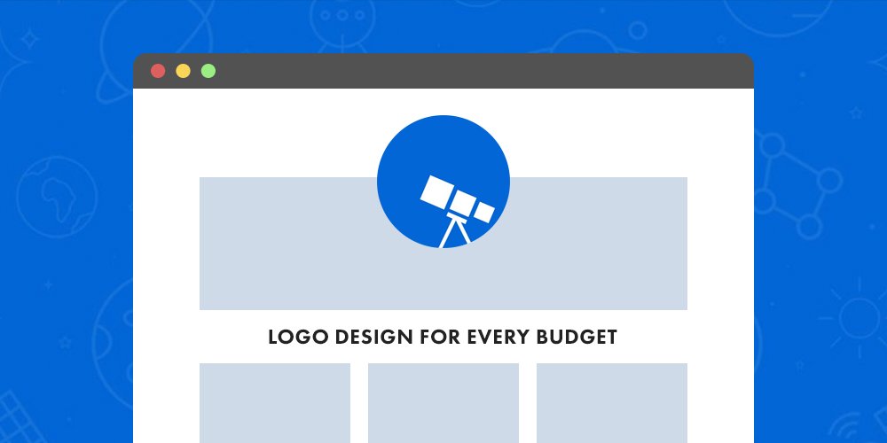 Diseño de logotipo de sitio web de WordPress para todos los presupuestos