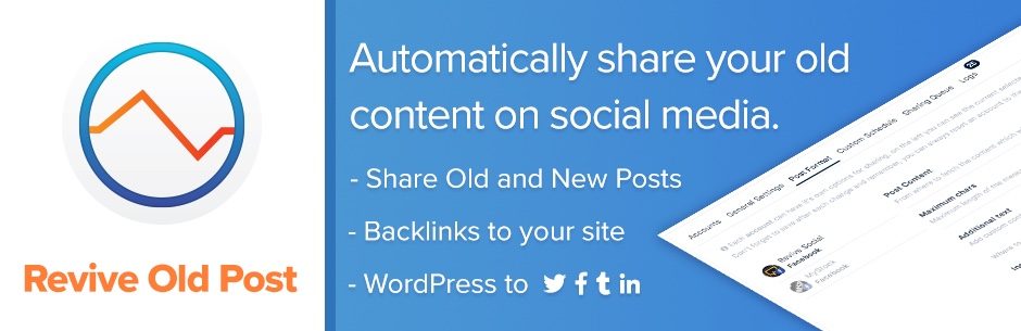 Revivir publicaciones antiguas: publicación automática en redes sociales