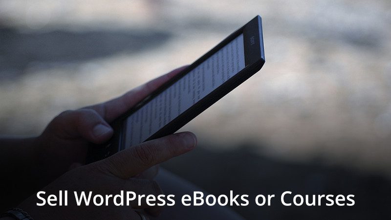 Vender libros electrónicos o cursos de WordPress