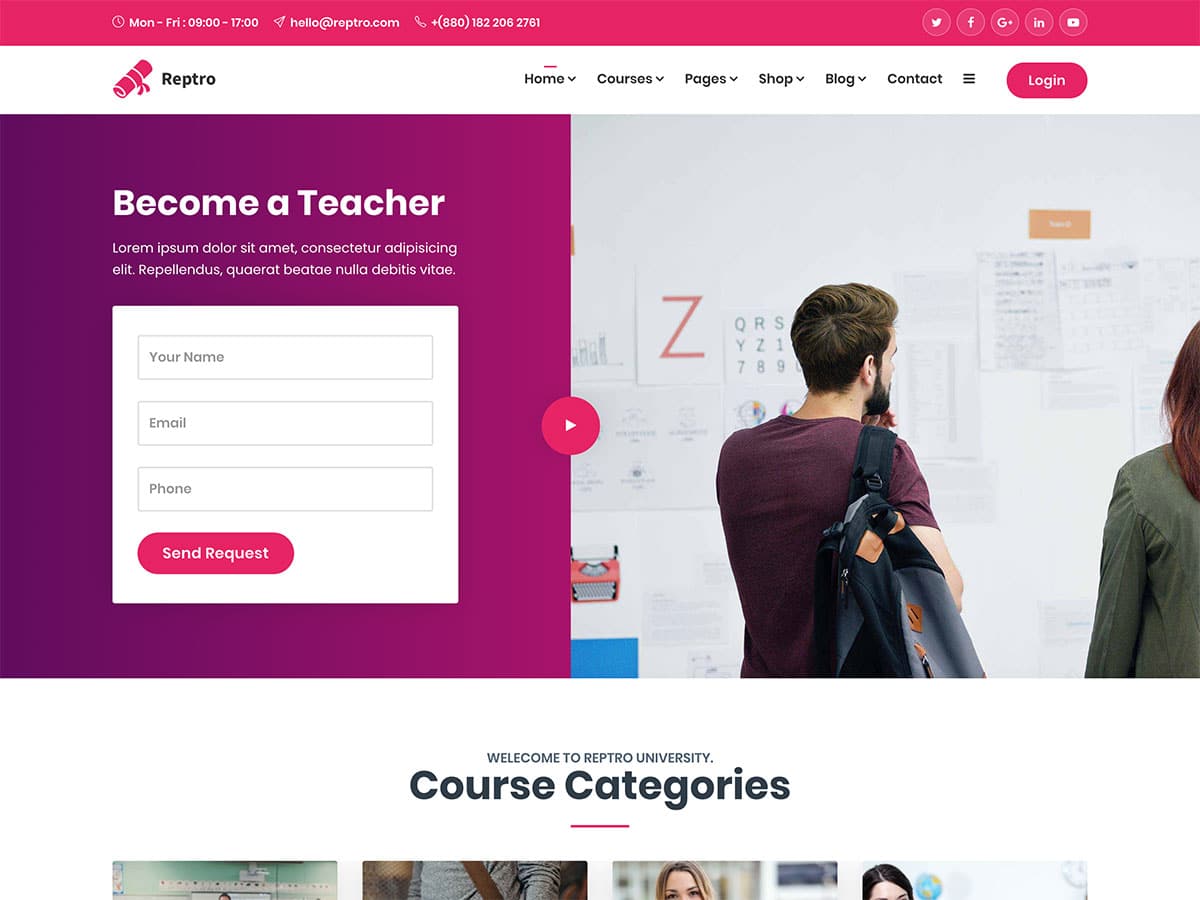 •▷ TOP 11 Plantillas para Cursos online en WordPress