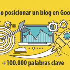 Cómo posicionar un blog en Google en más de 100.000 palabras clave