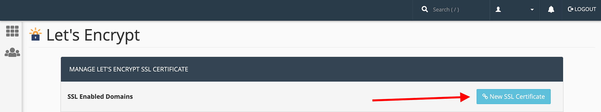 cpanel new