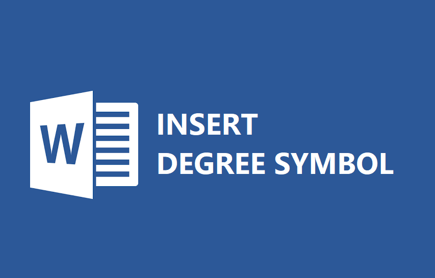 ✅ 4 maneras de insertar el símbolo del grado en Microsoft Word