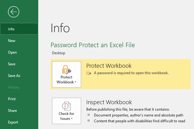 ✅ 3 maneras de proteger con contraseña un archivo de Excel