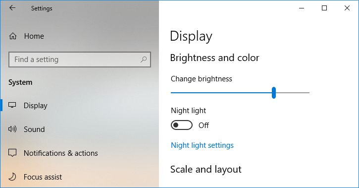 </noscript>✅ Comment changer la luminosité de l'écran dans Windows 10