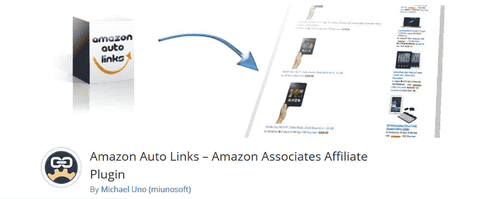 Amazon Auto Links Amazon Associates Affiliate Plugin