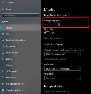 How to change the screen brightness in Windows 10 - R Marketing Digital