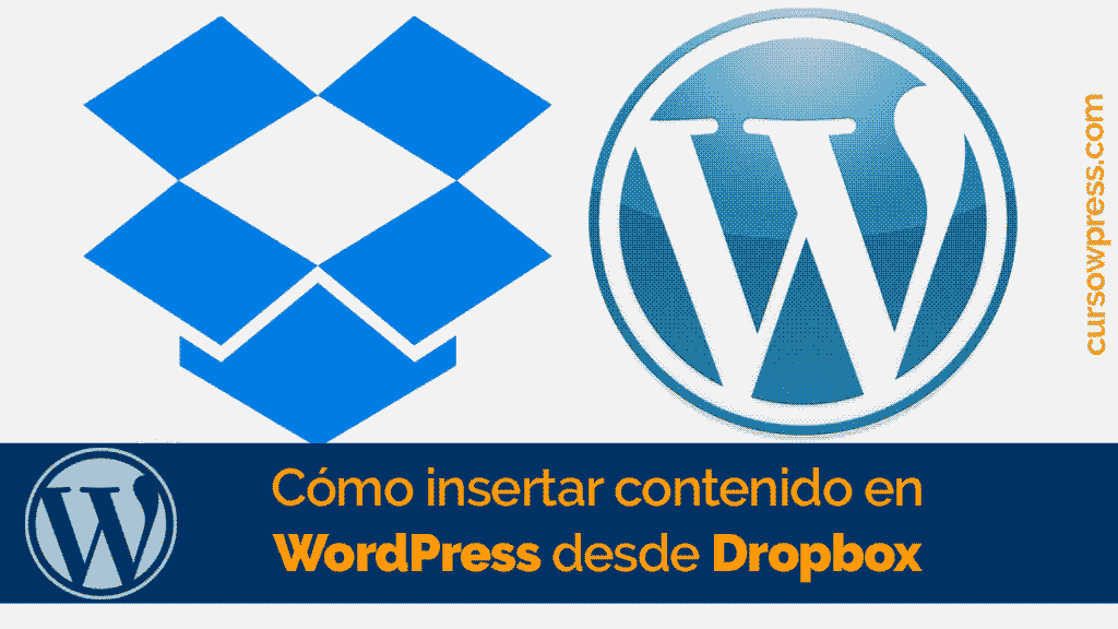 Cómo insertar contenido en WordPress desde Dropbox