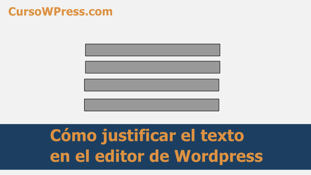 </noscript>Cómo justificar el texto en el editor de WordPress