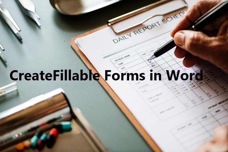 ✅ Crear formularios rellenables en Microsoft Word