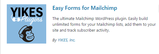 Easy Forms for Mailchimp