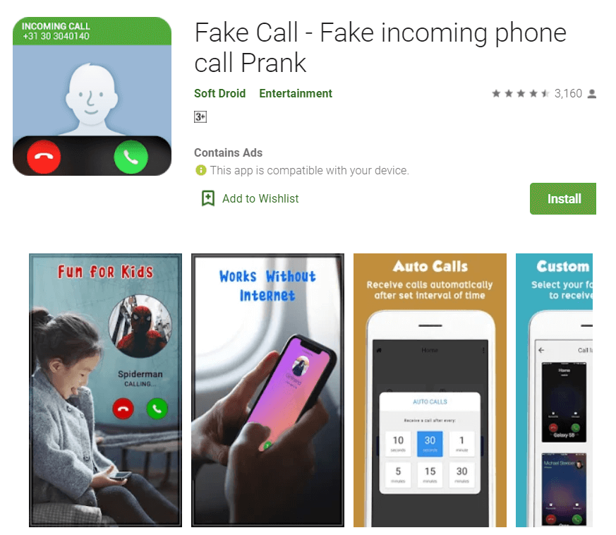 Top 7 Fake Incoming Call Apps for Android - R Marketing Digital