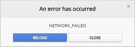 ✅ Arreglar NETWORK_FAILED en Chrome