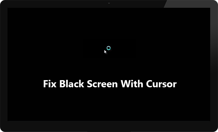 ✅ Arreglar la pantalla negra de Windows 10 con el cursor [100% de funcionamiento]