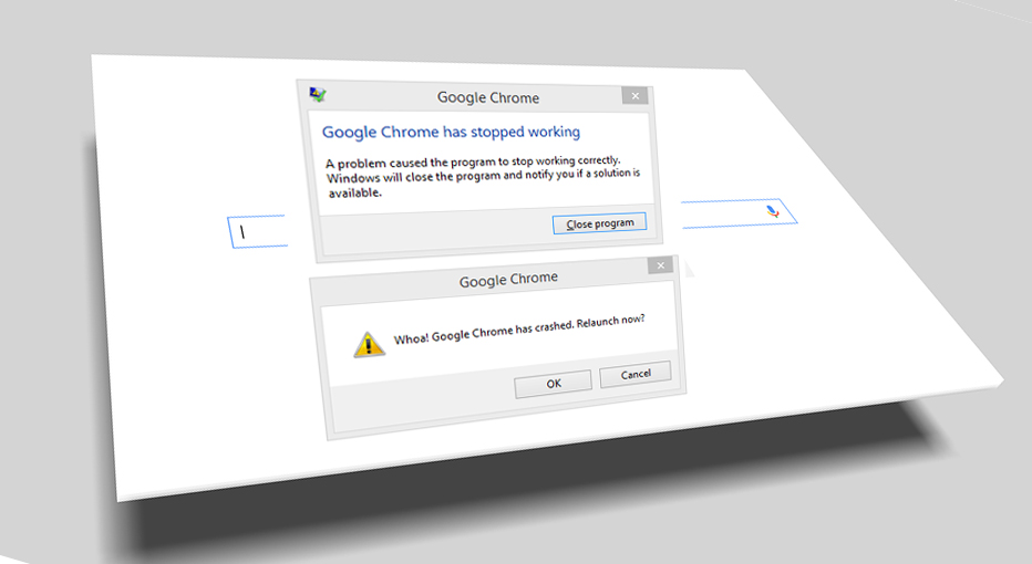google chrome crashing extensions