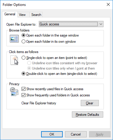 ✅ Cómo abrir las opciones de carpeta en Windows 10