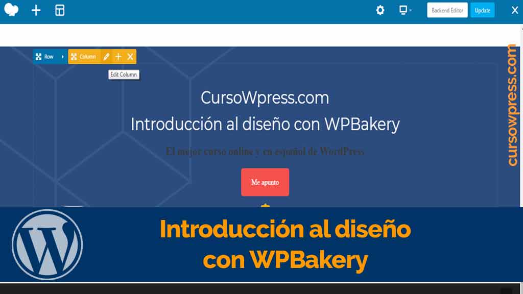 Introducción al diseño con WPBakery