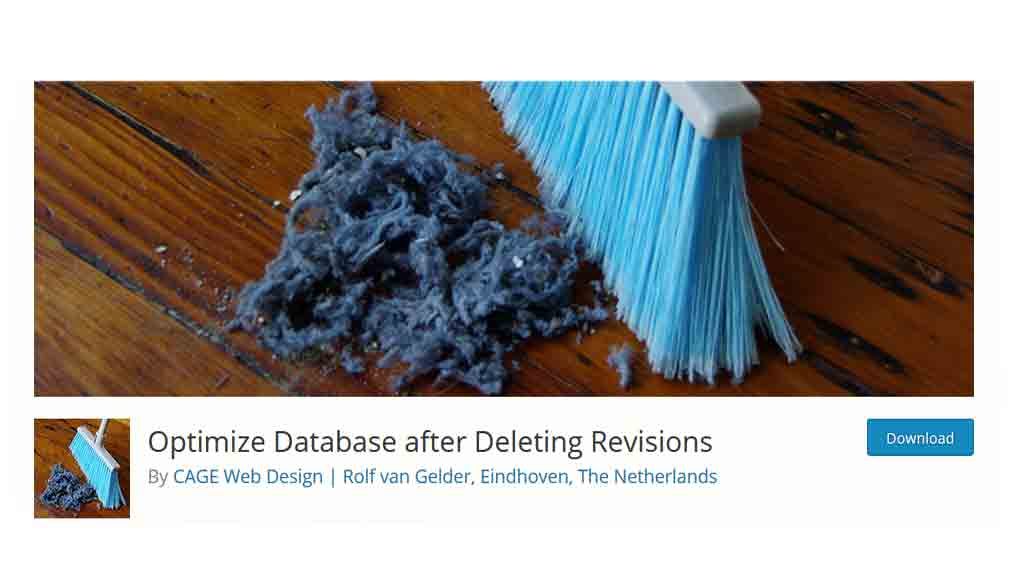 Optimize Database after Deleting Revisions