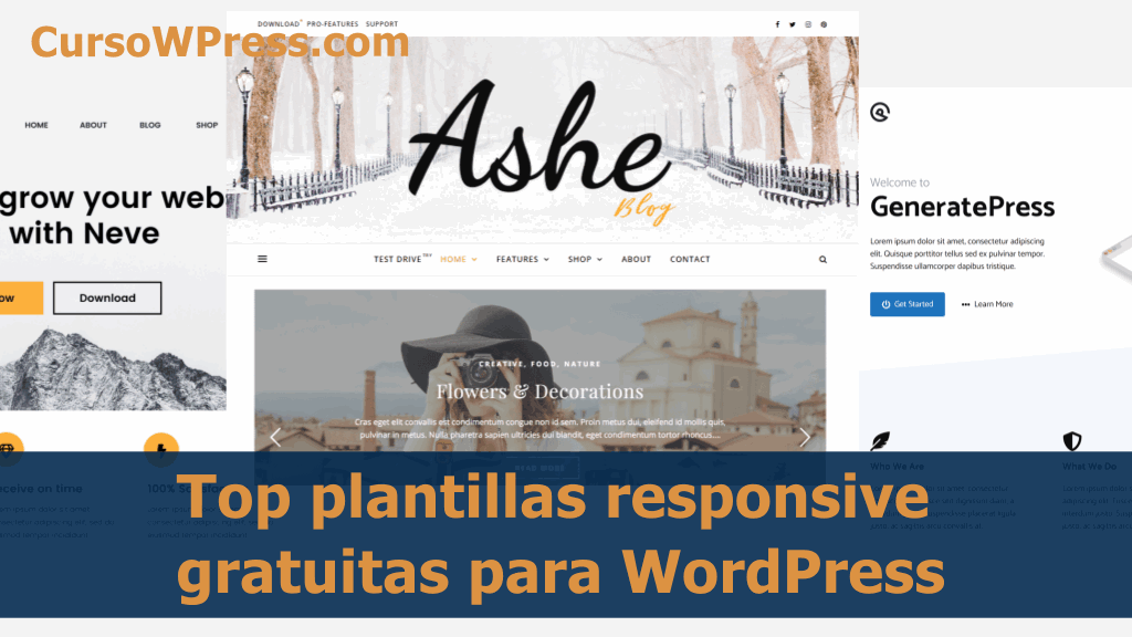 Top plantillas responsive gratuitas para WordPress