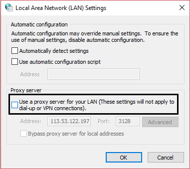 Verwenden Sie einen Proxy-Server für Ihre LAN-1957982