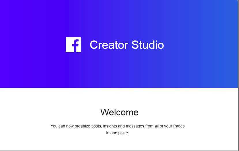 Facebook Creator Studio para Instagram