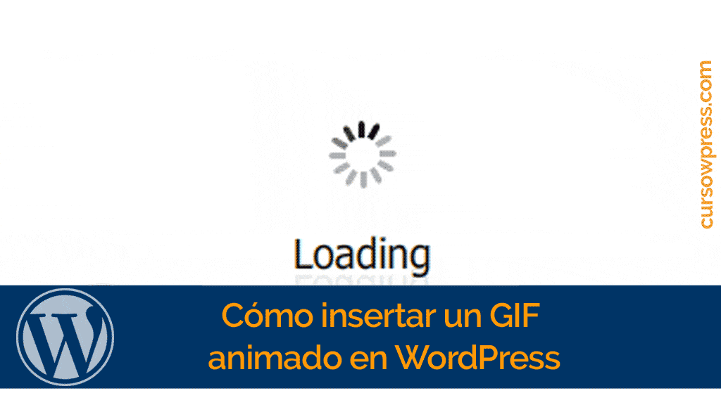 Cómo insertar un GIF animado en WordPress
