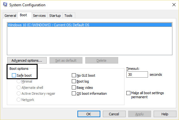 Deaktivieren Sie die Option "Safe-Boot-Option-10-2008483"