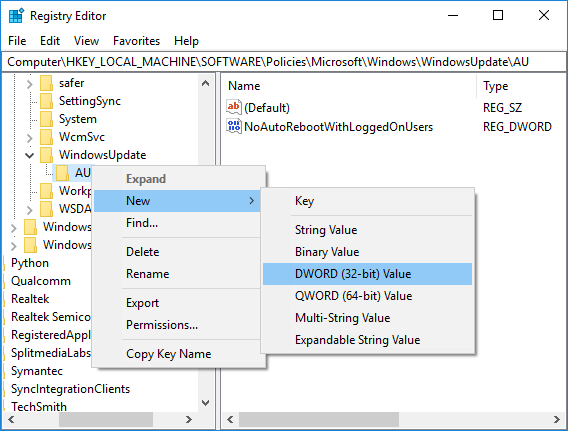 right-click-on-au-key-and-select-new-then-dword-32-bit-value-1-9262174