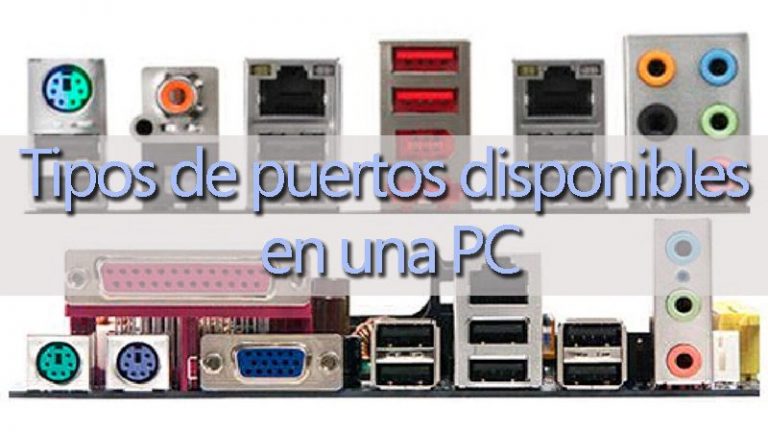 Puertos disponibles y cómo usarlos en tu dispositivo