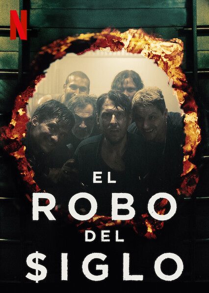 Póster oficial de El atraco del siglo