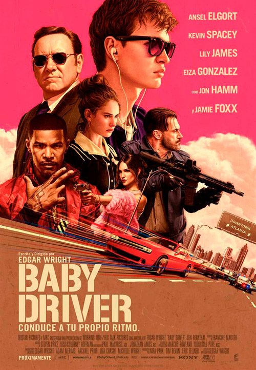 Póster Oficial Baby Driver