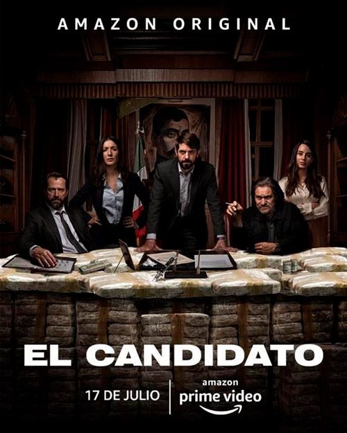 Póster oficial de la serie The Candidate
