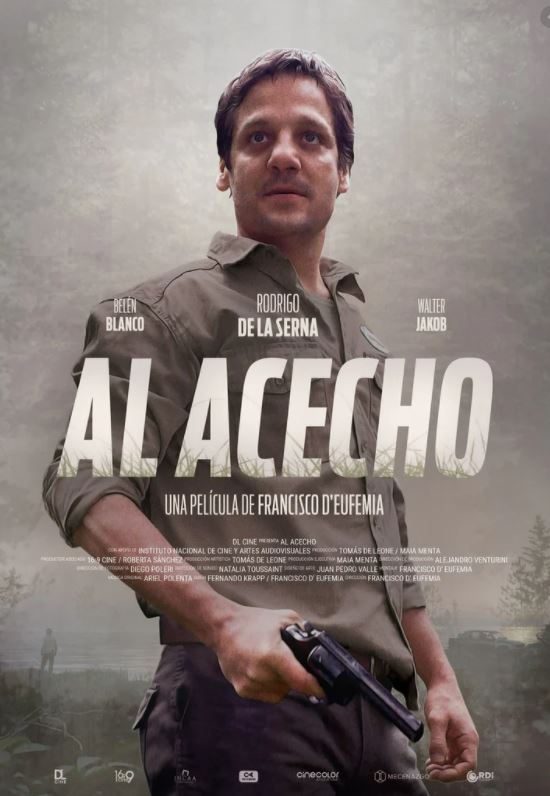 Cartel de película al acecho